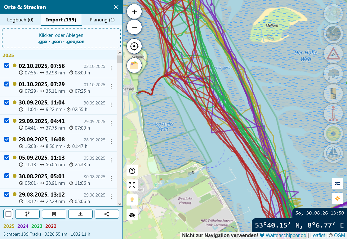 screen trackmap